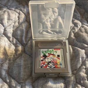 Snoopy's Magic Show Game Boy Cartridge